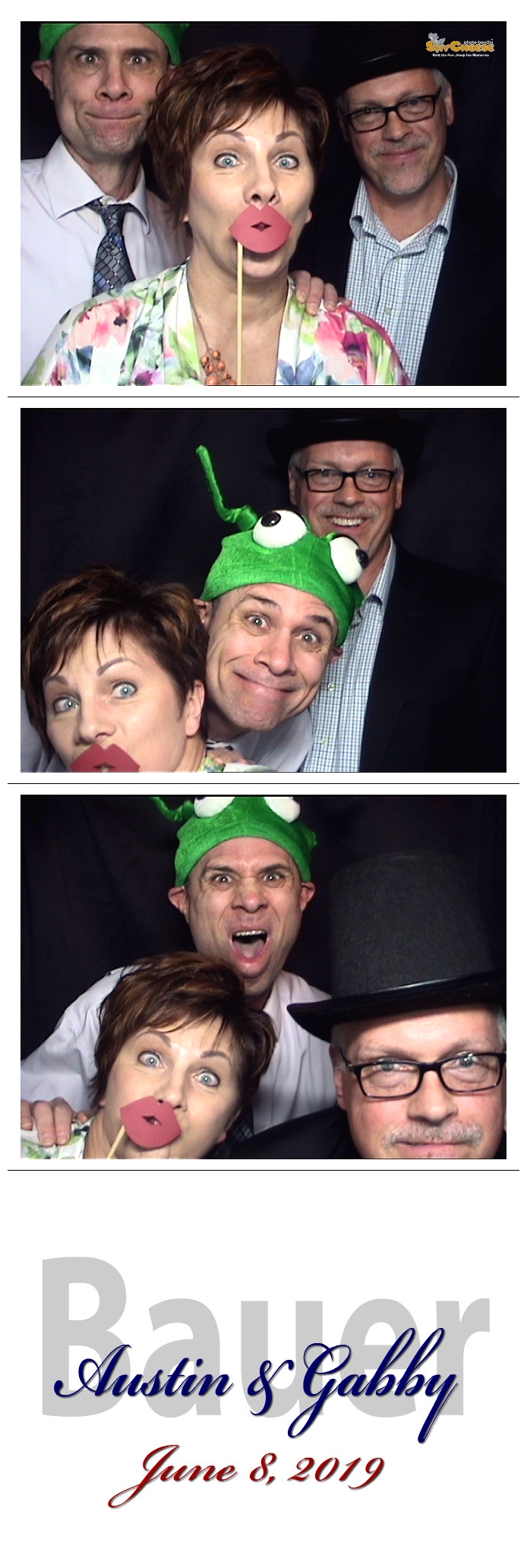 Bauer / Gregory Wedding  | View more photos from the event at gallery.saycheesephotobooth.com/u/SayCheesePhotoBooth/Bauer-Gregory-Wedding